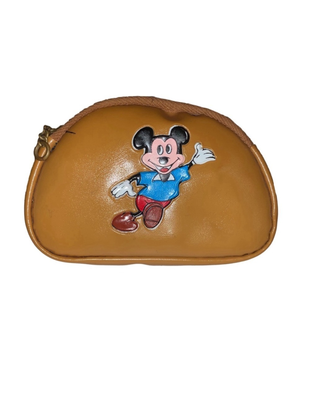 Mickey Mouse vintage Coin Purse Brown